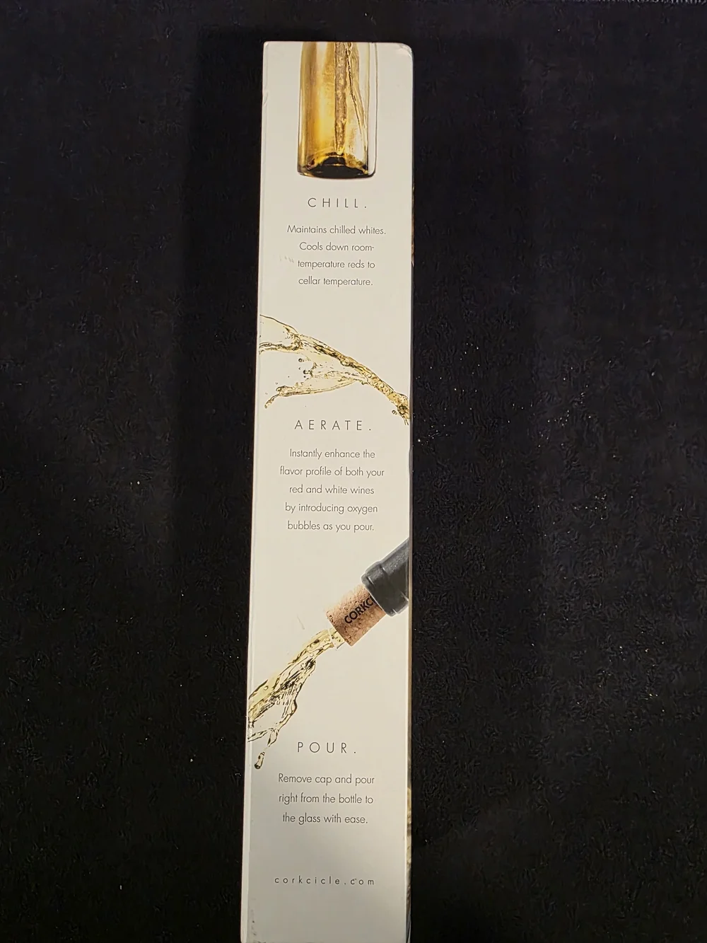 Corkcicle Air Wine Chiller in Yellow